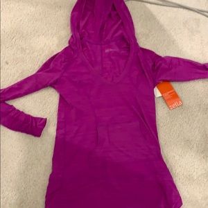 NWT Zella Wick Away Hoodie Pullover